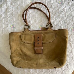 Coach | Vintage Suede Bag